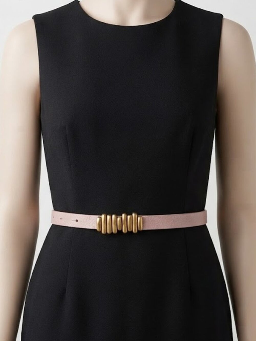 Pink Ladies Unique Skinny Belt - Picture 4 of 7